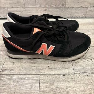 New Balance Black and Pink Athletic Shoes